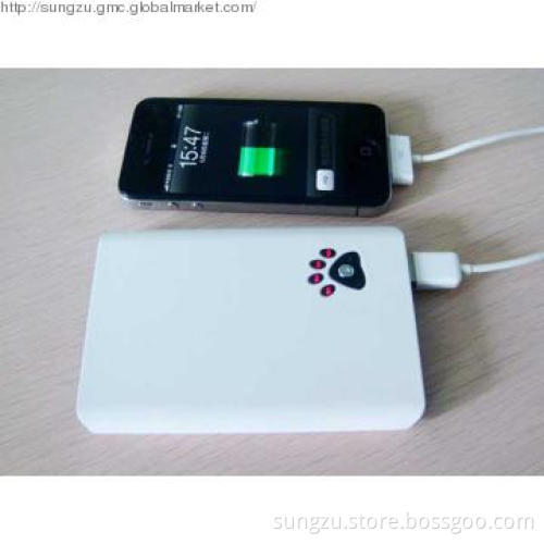 The latest Dual USB power bank in 2012 for ipad,mobiles and other usb